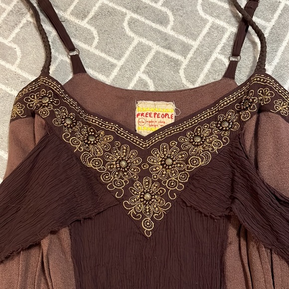 Free People Brown Dress - Picture 2 of 6